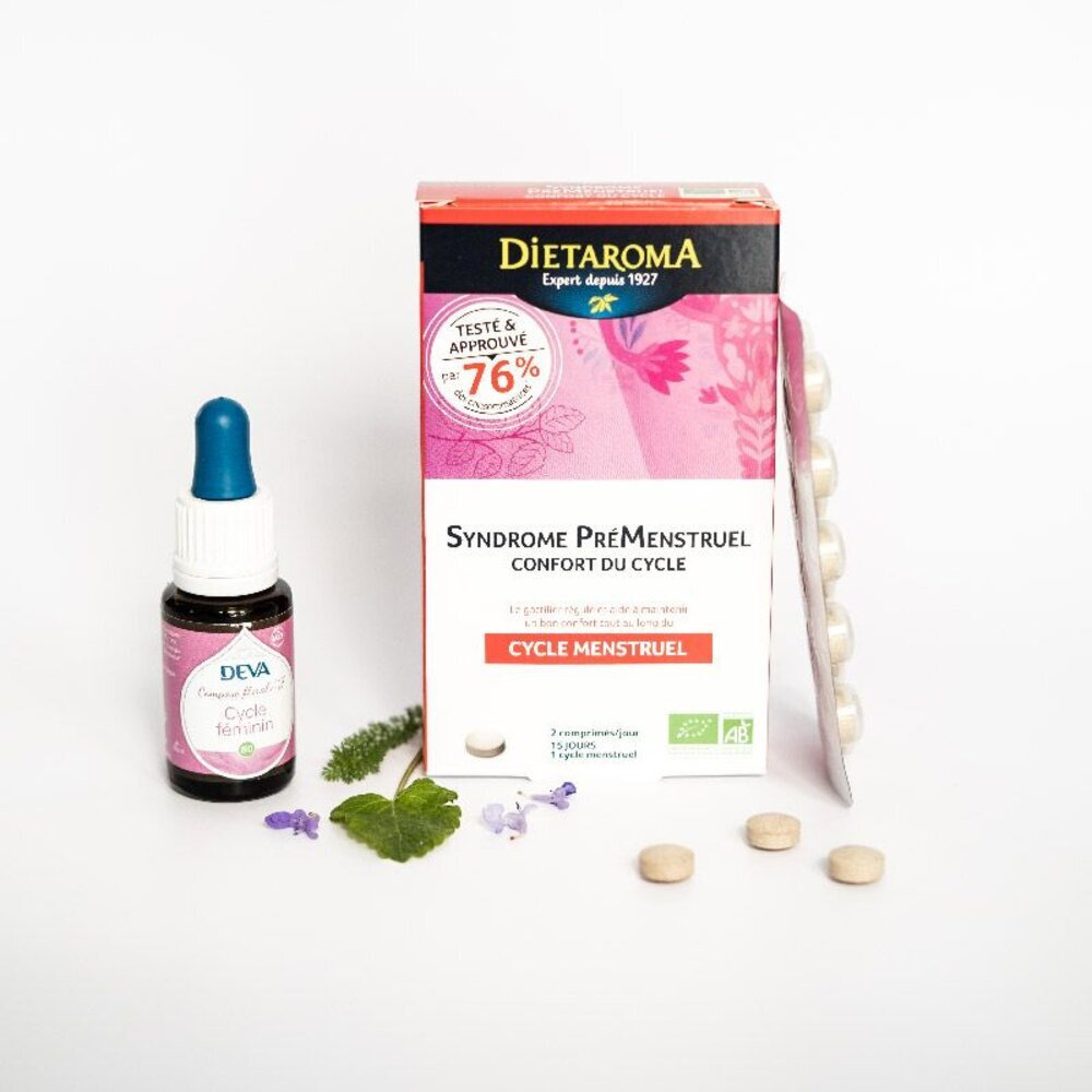 ﻿﻿PACK CYCLE FÉMININ - DIETAROMA ET DEVA